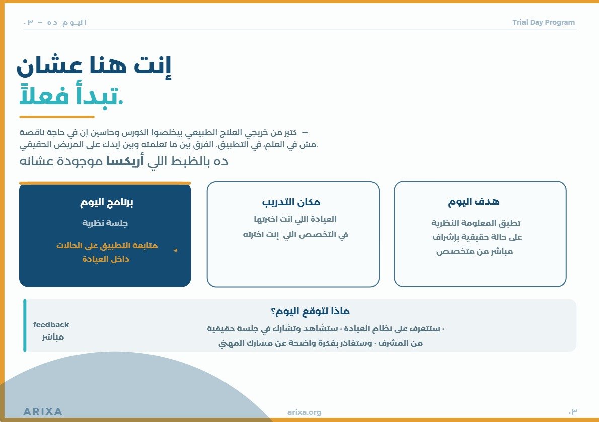 ARIXA Program Page