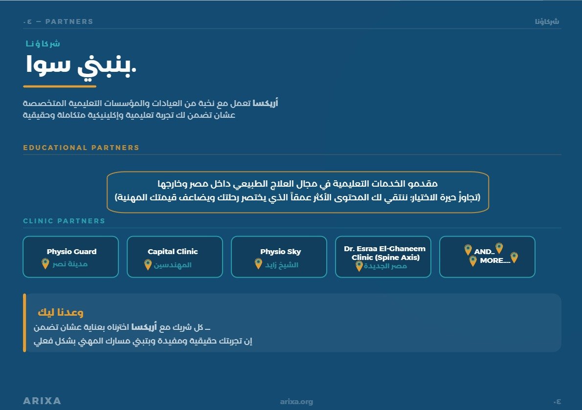 ARIXA Partners Page